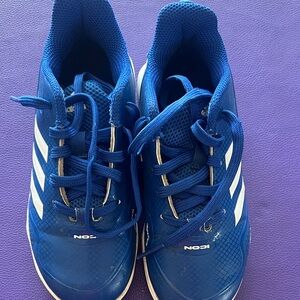 adidas Kids Sneakers in Blue with White Stripes